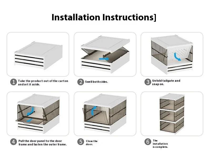 Sapateira Modular Dobrável Empilhável | PratiCasa