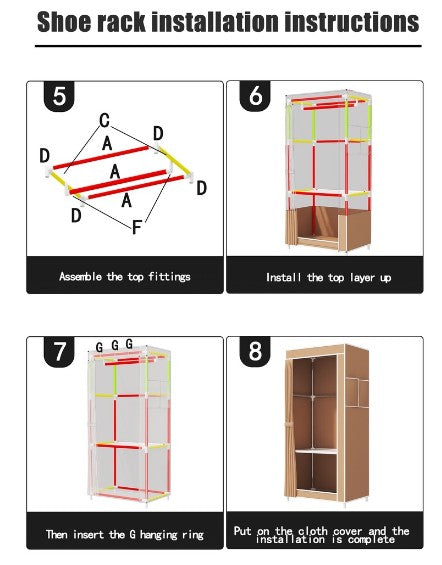 Guarda-Roupa Organizador Dobrável | PratiCasa